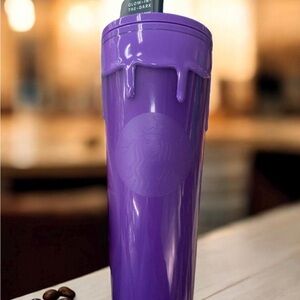 Starbucks HALLOWEEN 2025 Purple Drip Tumbler